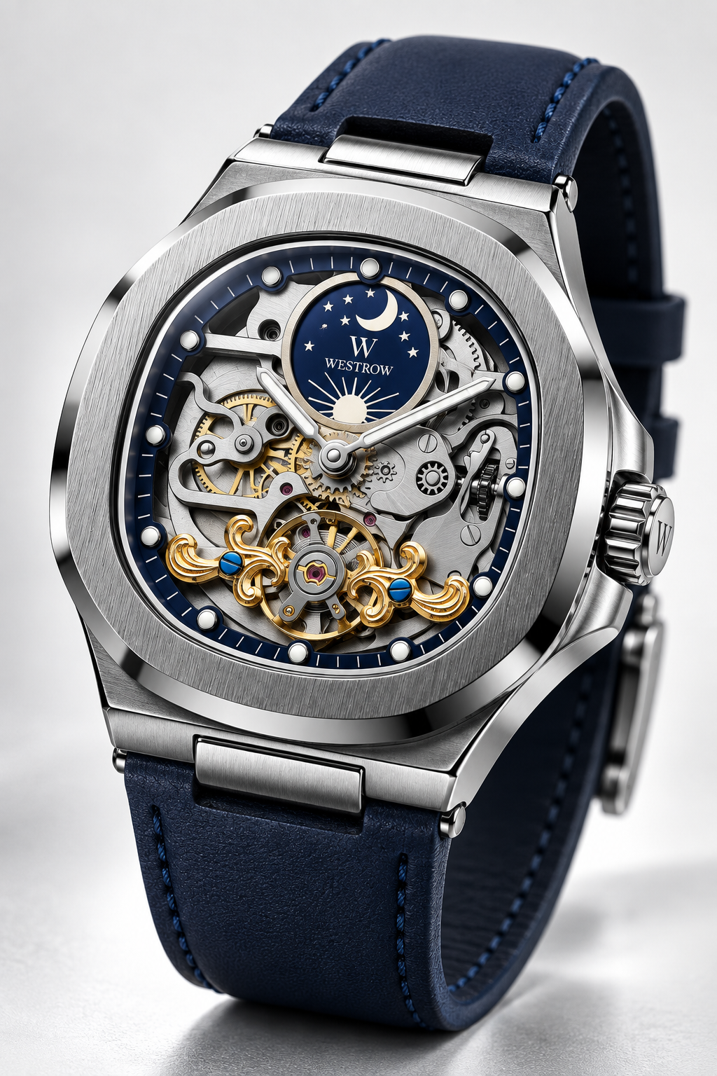 Men´s Signature Chronograph | Silver/Blue