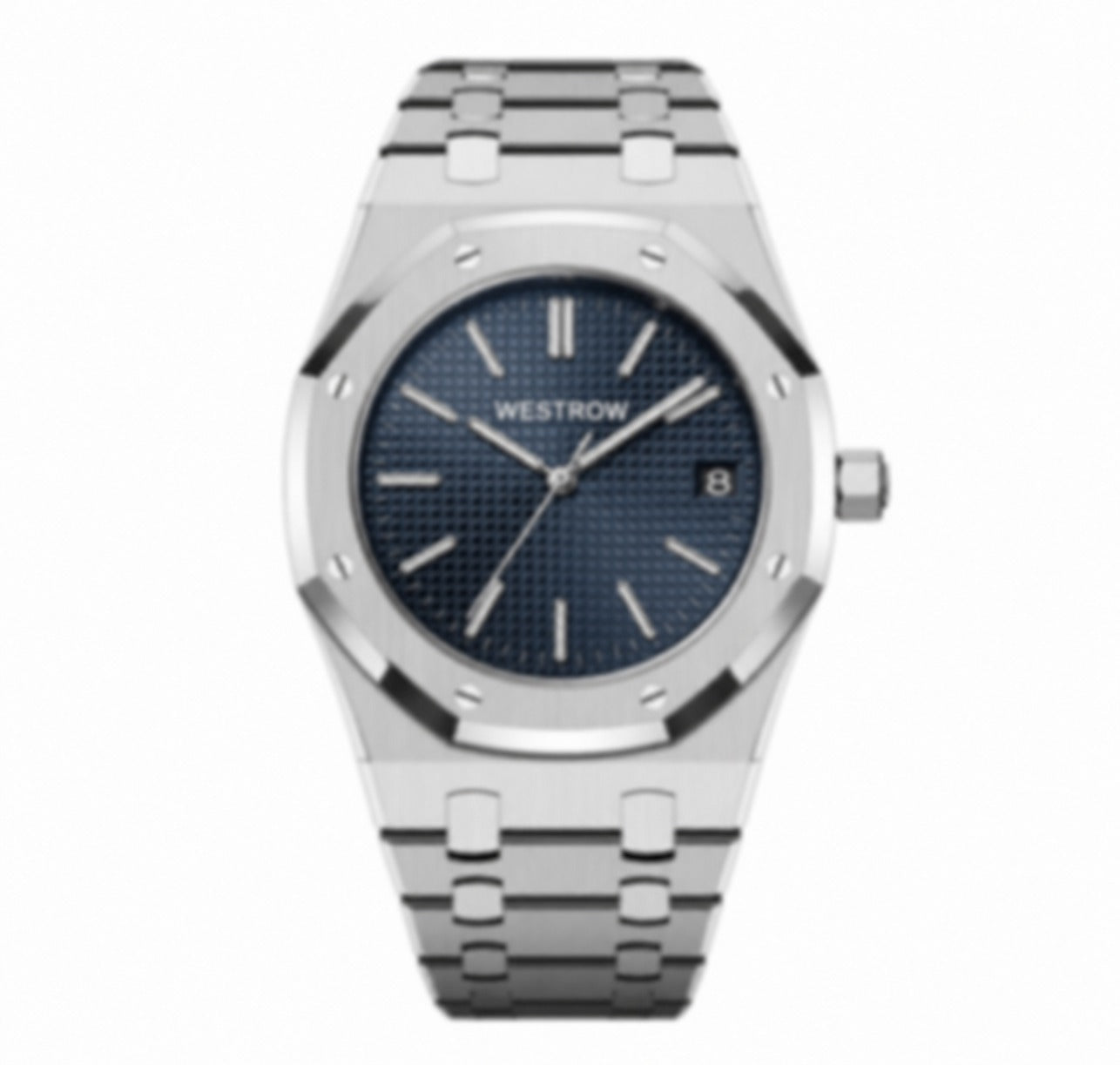 Men's Automatic Watch – Faceted Bezel